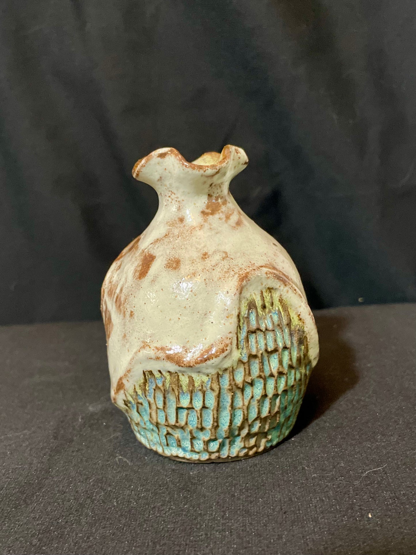 Carved Bud Vase