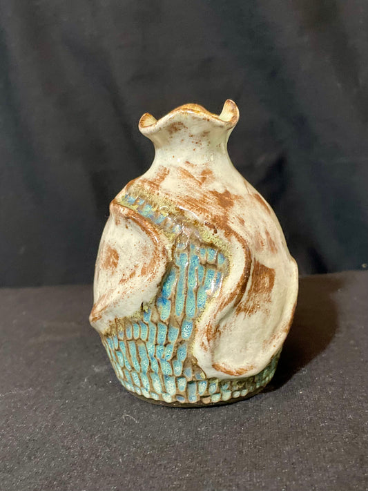 Carved Bud Vase